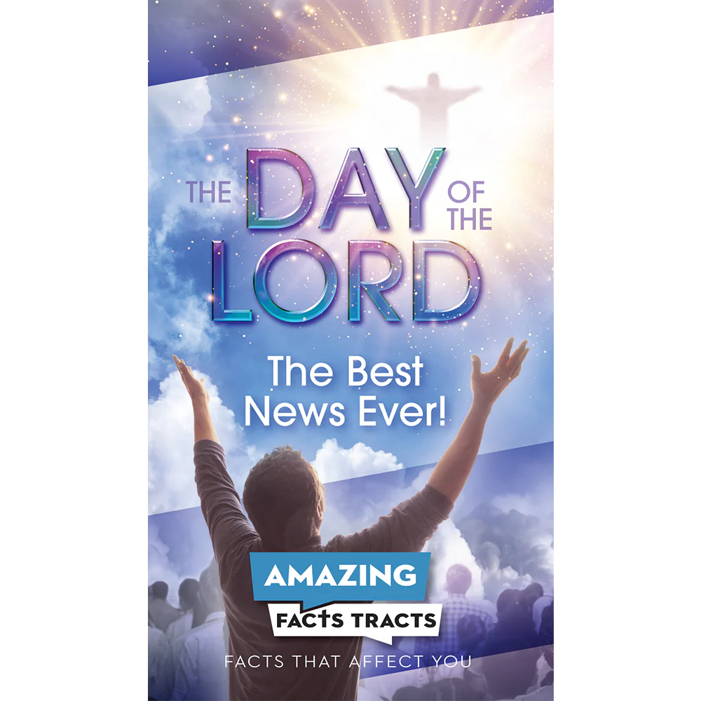 AFacts Tracts (100/pack): The Day of the Lord: The Best News Ever! by Amazing Facts - Image 3