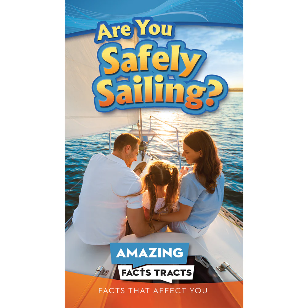 Afacts Tracts (100/pack): Are You Safely Sailing?  by Amazing Facts - Image 3