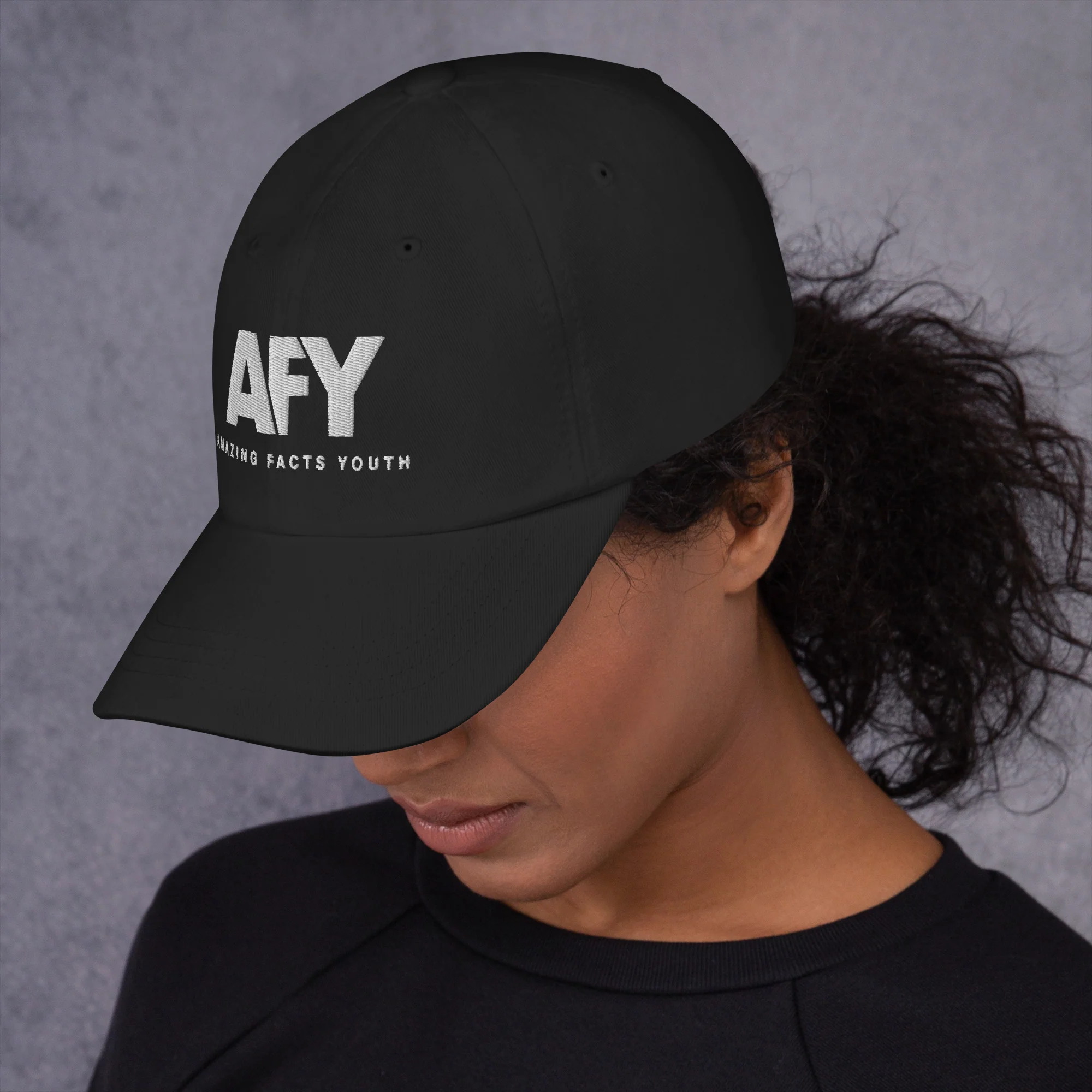 AFY Dad Hat White Logo - Image 6
