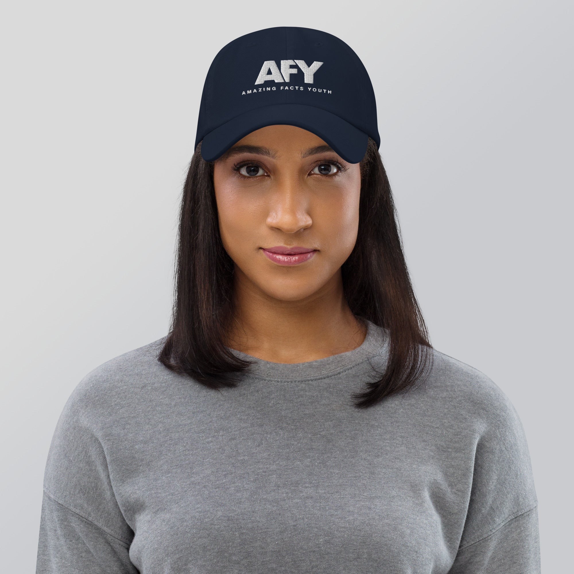 AFY Dad Hat White Logo - Image 8