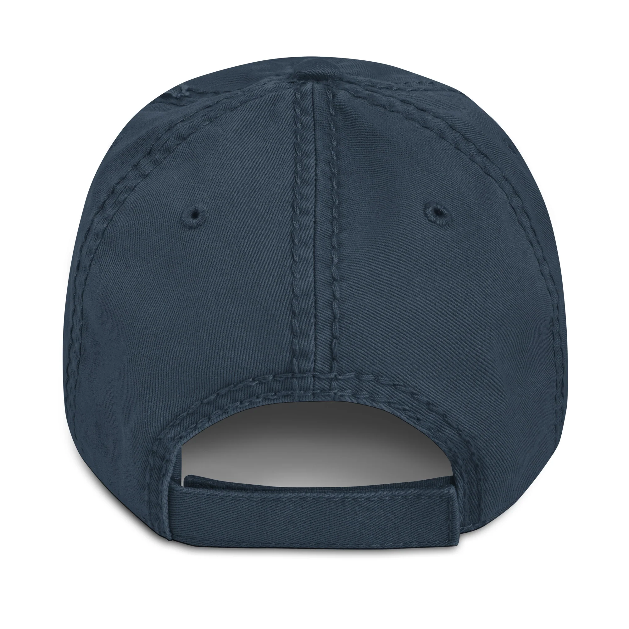 AFY Distressed Dad Hat White Logo - Image 7