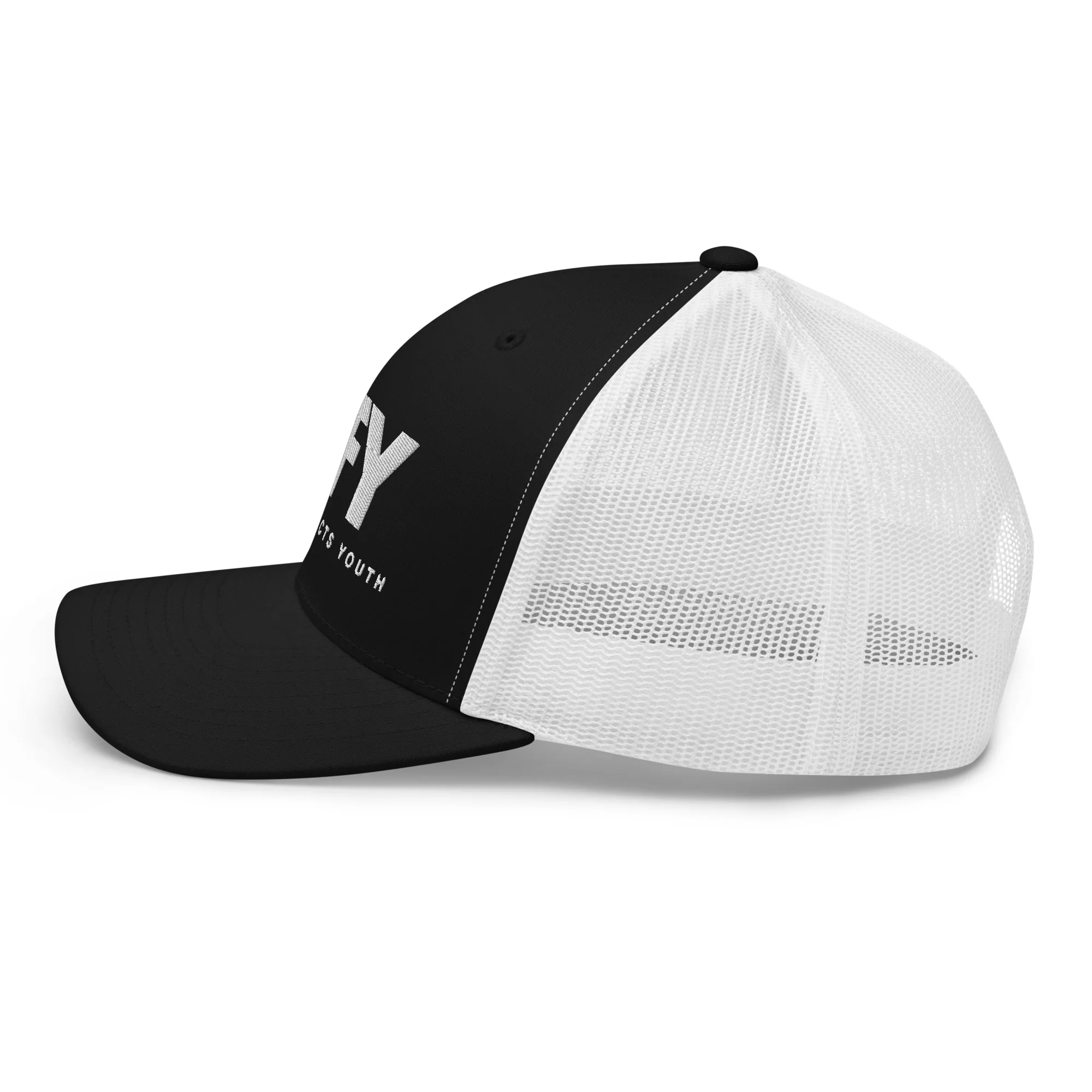 AFY Trucker Cap White Logo - Image 6