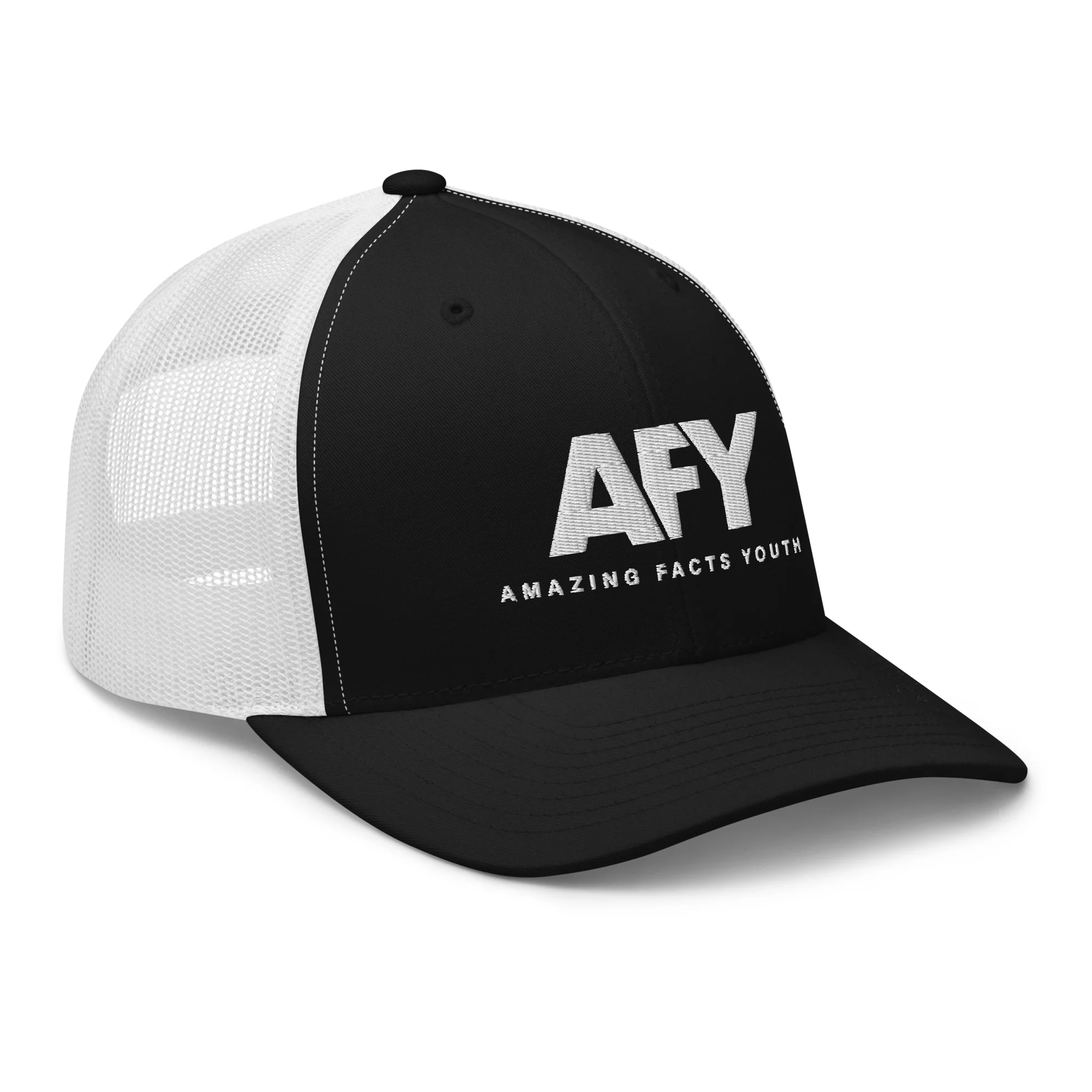 AFY Trucker Cap White Logo - Image 8