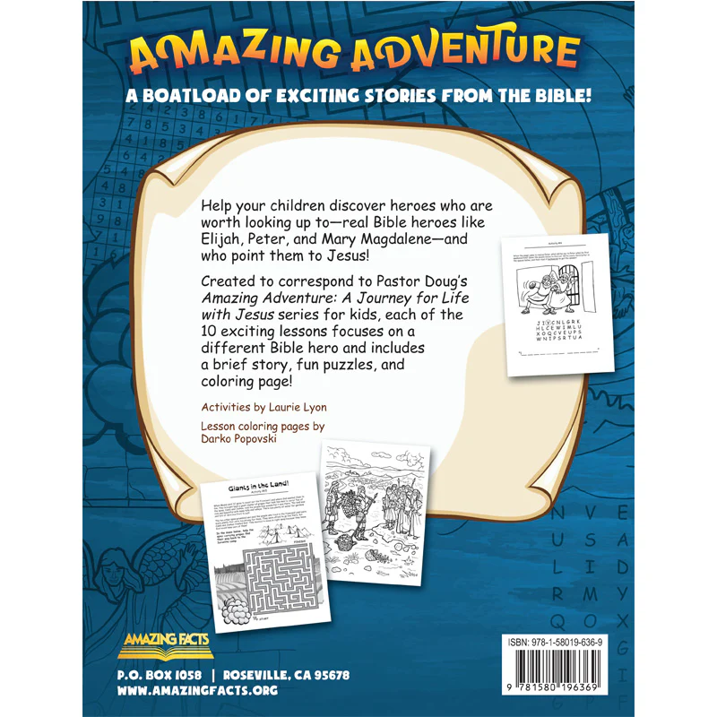 Amazing Adventure DVD, Study Guide & Activity Book Set by Doug Batchelor - Image 10