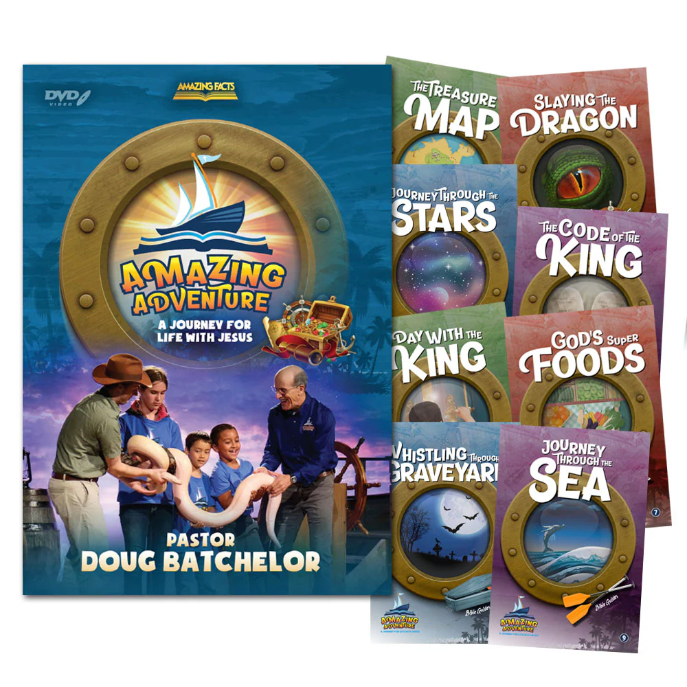 Amazing Adventure DVD, Study Guide & Activity Book Set by Doug Batchelor - Image 4