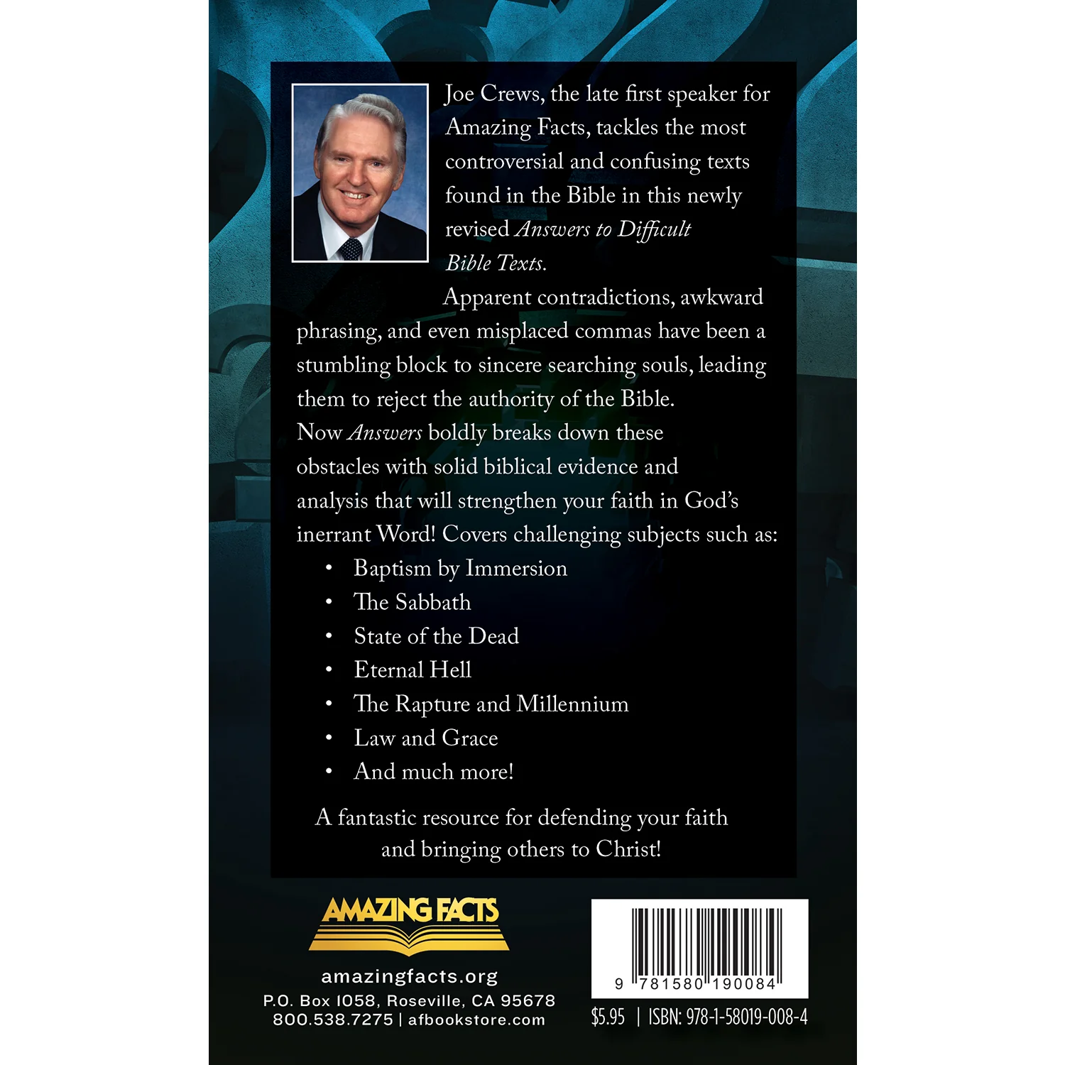 Answers to Difficult Bible Texts by Joe Crews - Image 3