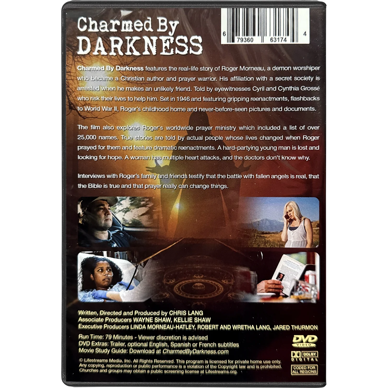 Charmed by Darkness (DVD): The Life and Legacy of Roger Morneau by Lifestreams Media - Image 3
