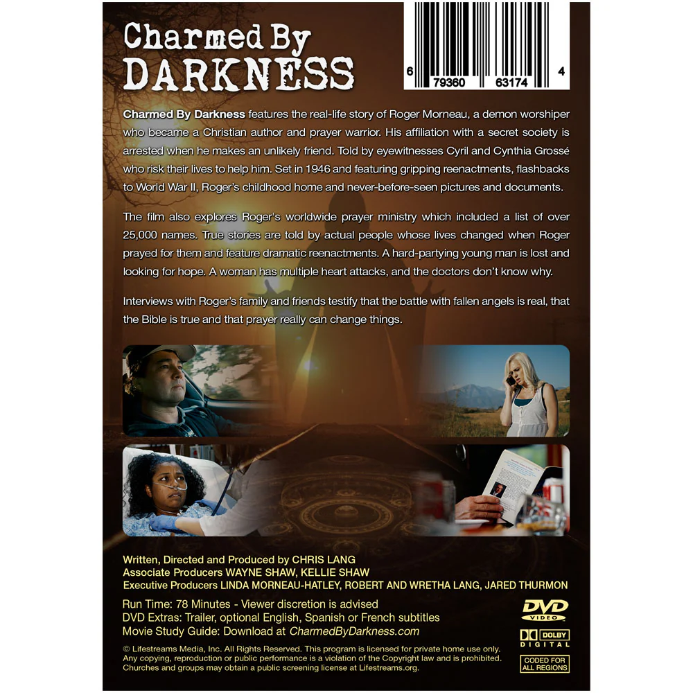 Charmed by Darkness (DVD): The Life and Legacy of Roger Morneau by Lifestreams Media - Image 5