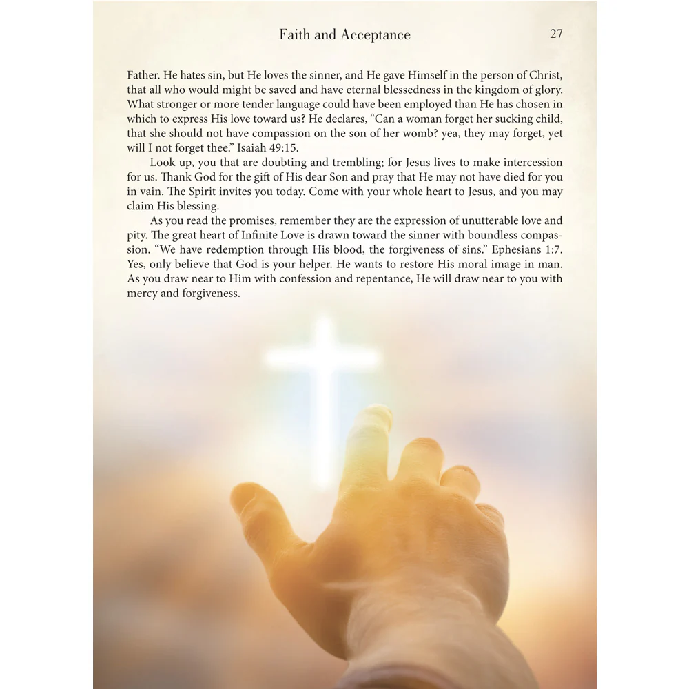 New Cover! Footsteps: A Closer Walk With Jesus (Steps to Christ) by Ellen White - Image 8