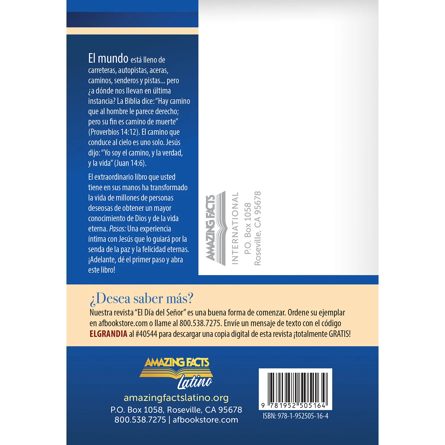 New Cover! Pasos: Una experiencia intima con Jesus (Steps to Christ) by Ellen White - Image 3