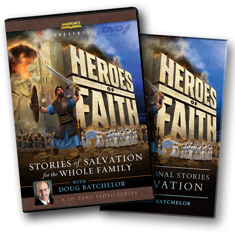 Heroes of Faith: Inspirational Stories of Salvation DVD and Book Set - Image 2