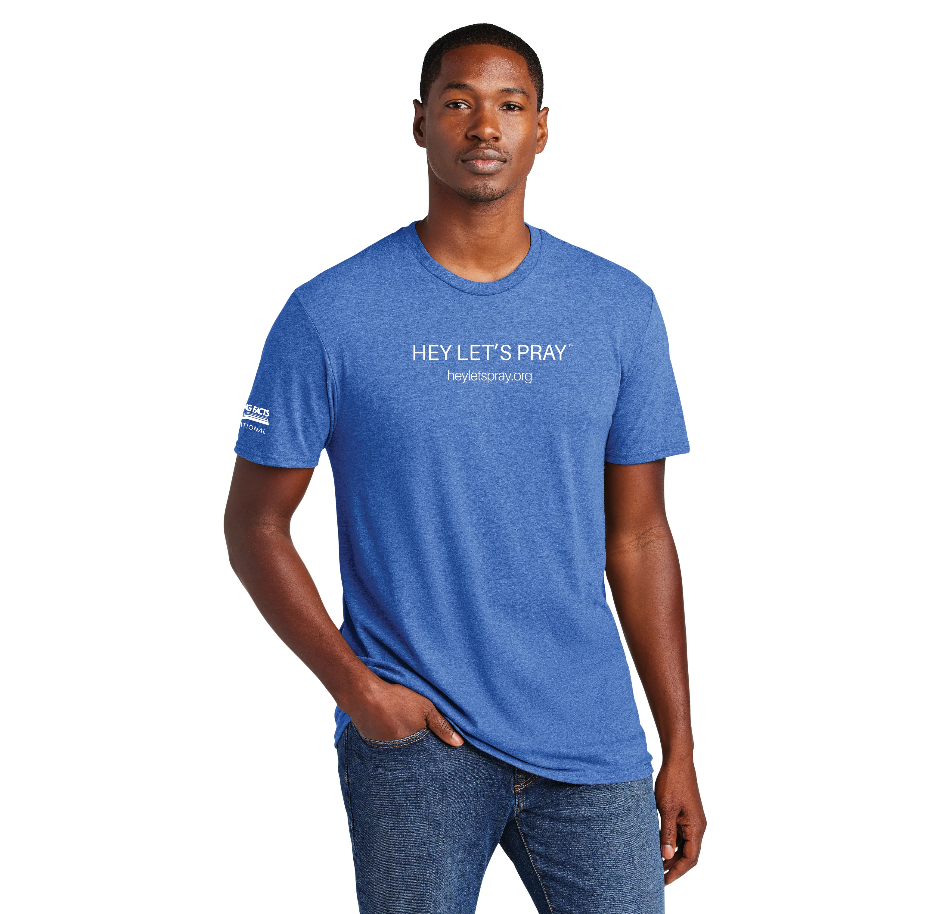 Hey Lets Pray! T-Shirt by Amazing Facts - Image 8