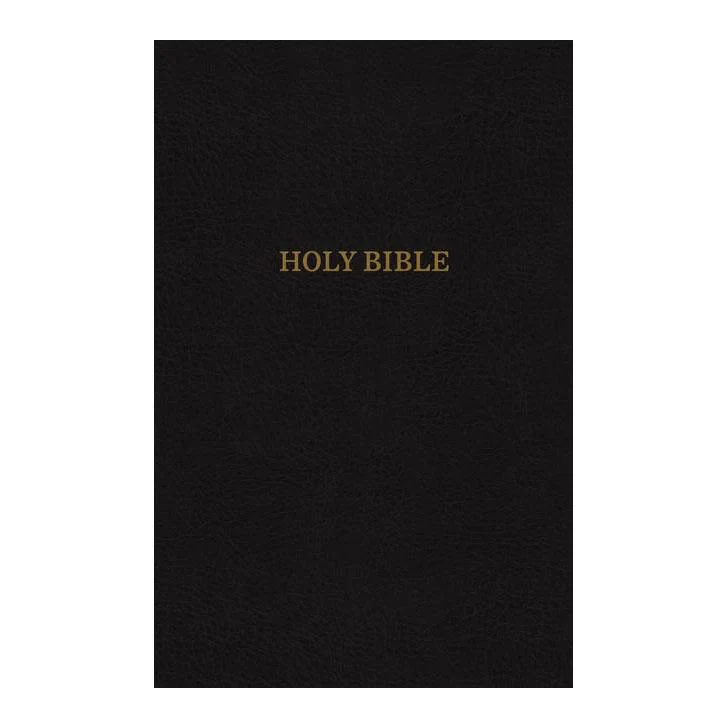 Clearance - KJV Super Giant Print Reference Bible (Thumb-Indexed) Black Leather-look by Thomas Nelson - Image 3