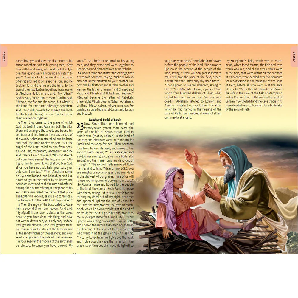 Clearance -  NASB Amazing Illustrated Bible (Softcover) Portuguese by Editorial Safeliz - Image 5
