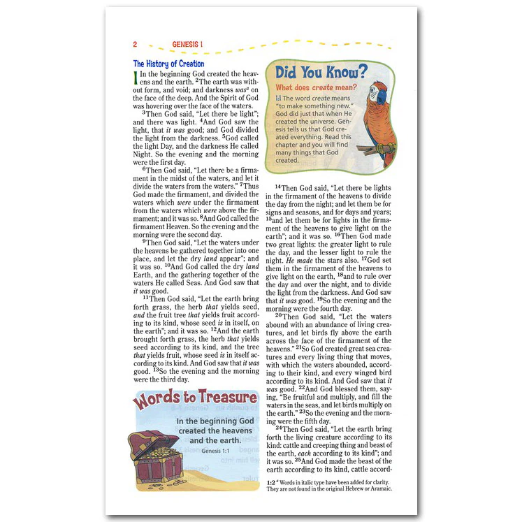 NKJV Adventure Bible for Kids (Softcover) by Amazing Facts - Image 4