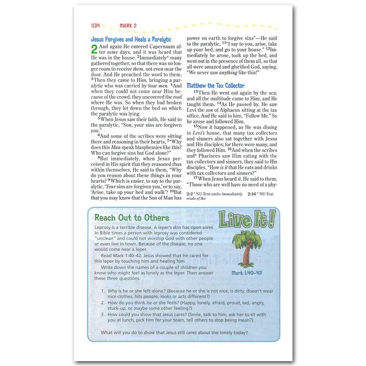 NKJV Adventure Bible for Kids (Softcover) by Amazing Facts - Image 9