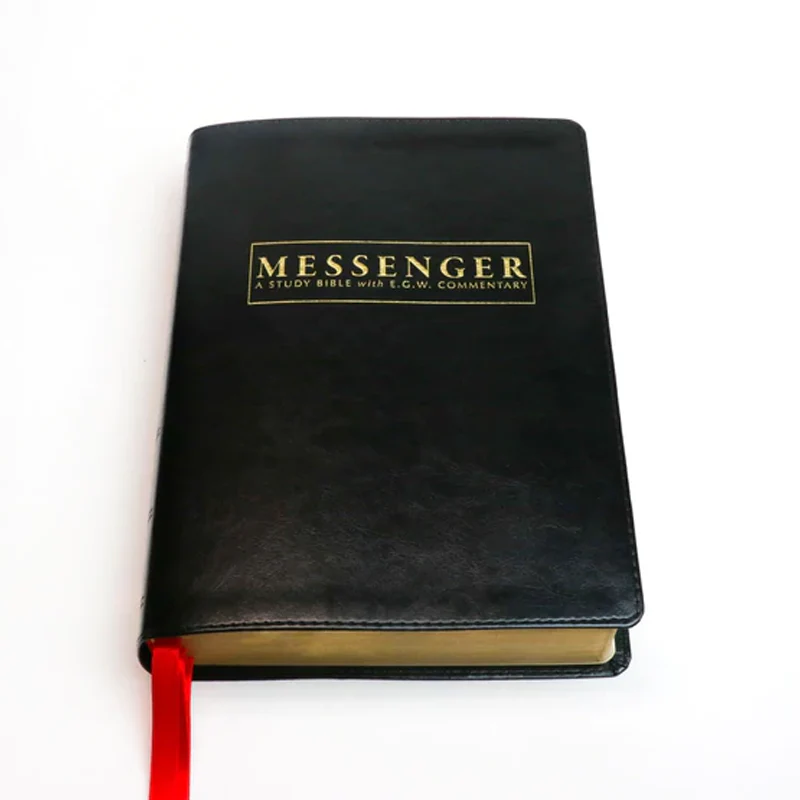 The NKJV Messenger EGW Study Bible - Onyx (Black) - Image 2